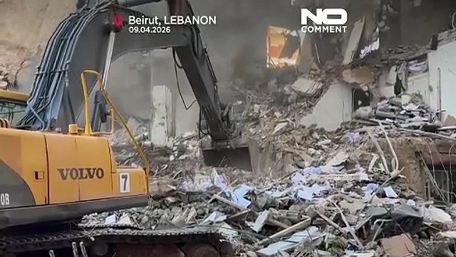 Bombardeos israelíes en Beirut causan al menos 182 muertos y centenares de heridos