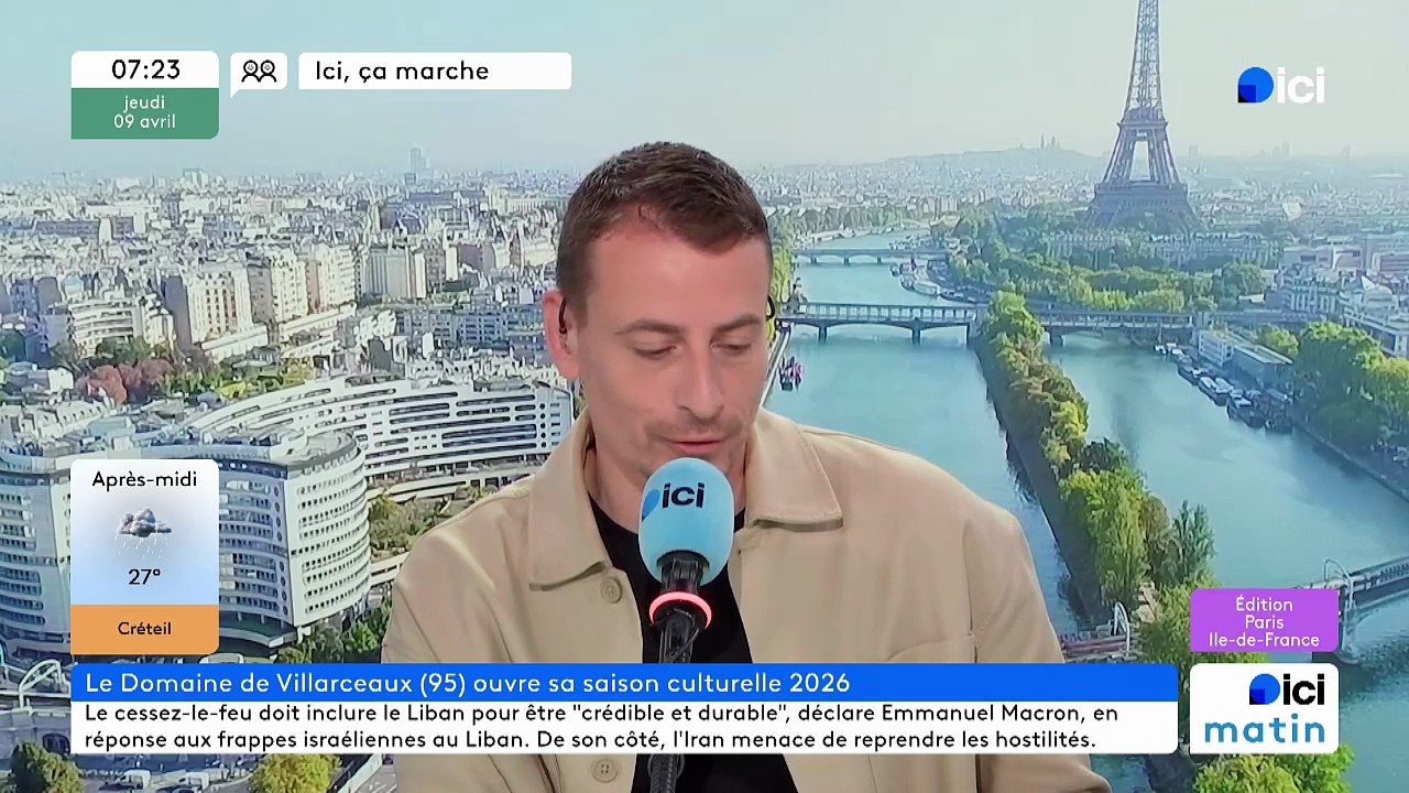 09/04/2026 - ici matin par ici Paris Île-de-France en vidéo