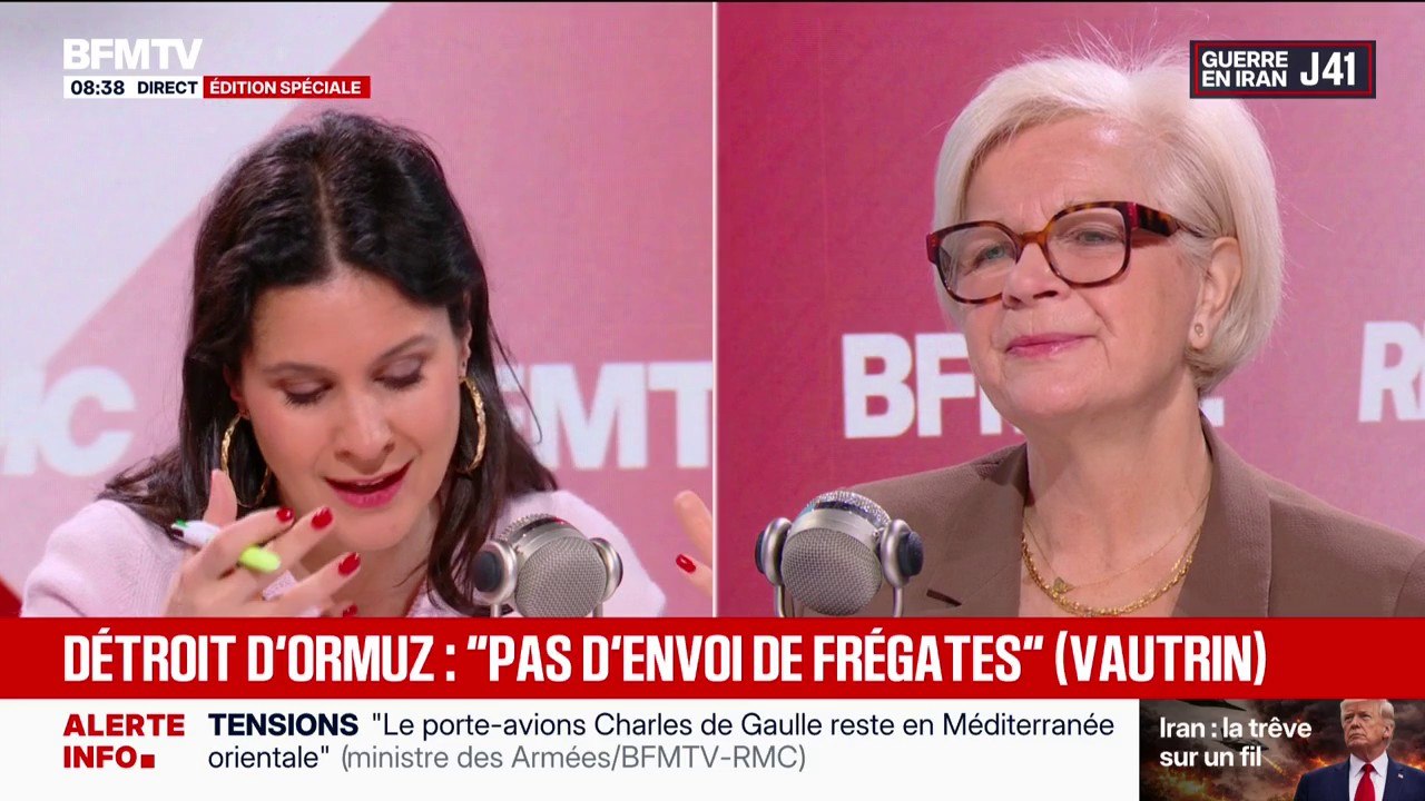 Guerre au Moyen-Orient: “Donald Trump est parti seul dans cette guerre”, dénonce Catherine Vautrin, ministre des Armées