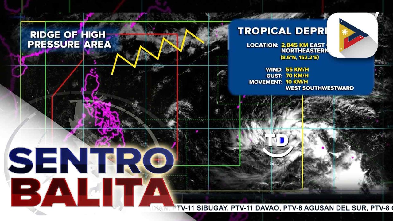 Ridge of High Pressure Area, patuloy na nakaaapekto sa Luzon; binabantayang bagyo sa labas ng PAR, posibleng umabot sa typhoon category at hindi inaalis ang posibilidad na maging Super Typhoon
