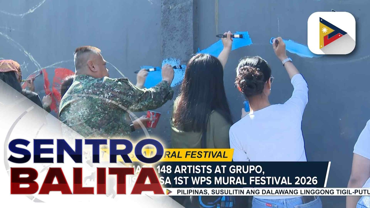 Kauna-unahang West Phl Sea Mural Festival 2026, inilunsad; naturang aktibidad, layong magbigay ng mensahe sa publiko sa kahalagahan ng West Phl Sea | ulat ni Denisse Osorio