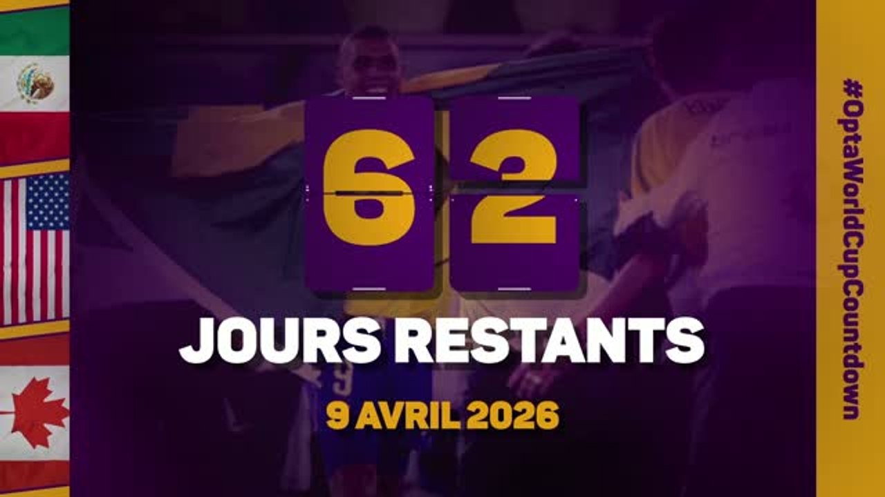 Le décompte d’Opta - J-63 avant la Coupe du monde