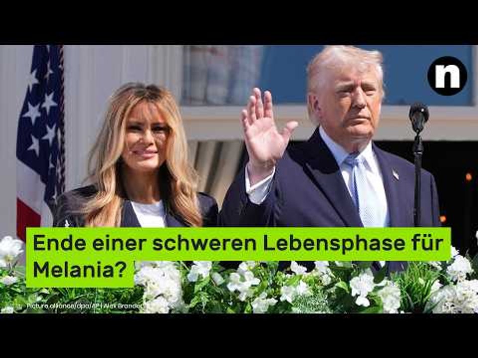 Ende einer schweren Lebensphase für Melania?