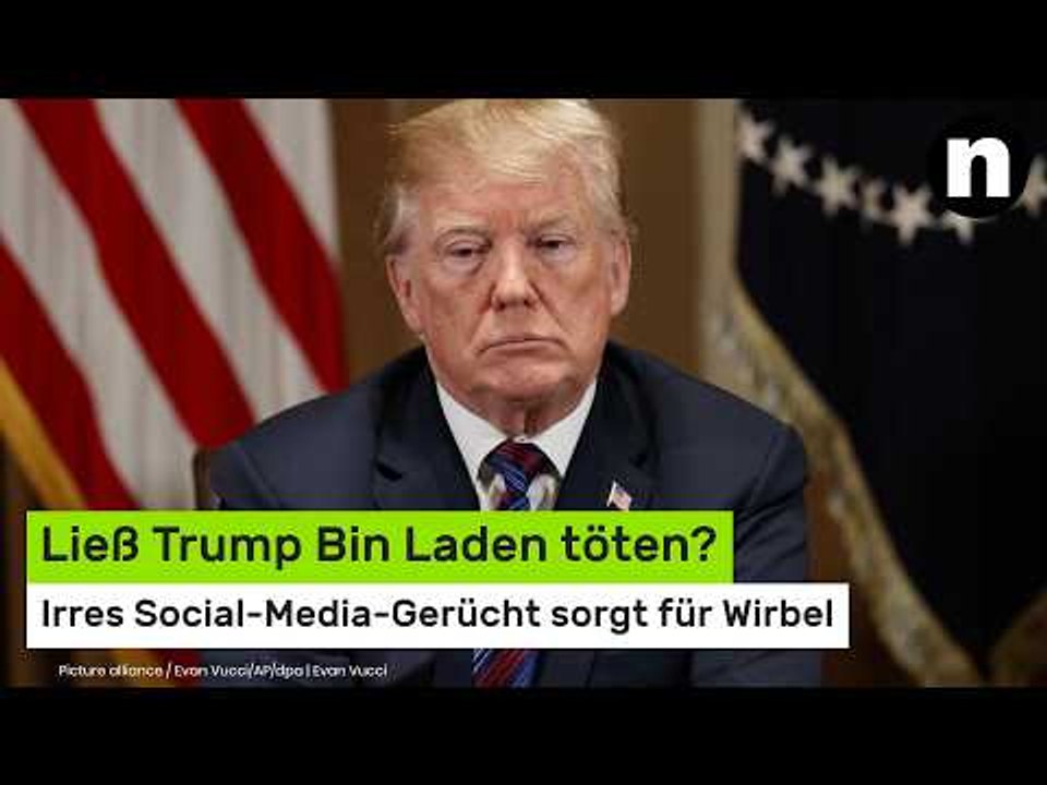 Donald Trump: Ließ Trump Bin Laden töten? Irres Social-Media-Gerücht sorgt für Wirbel