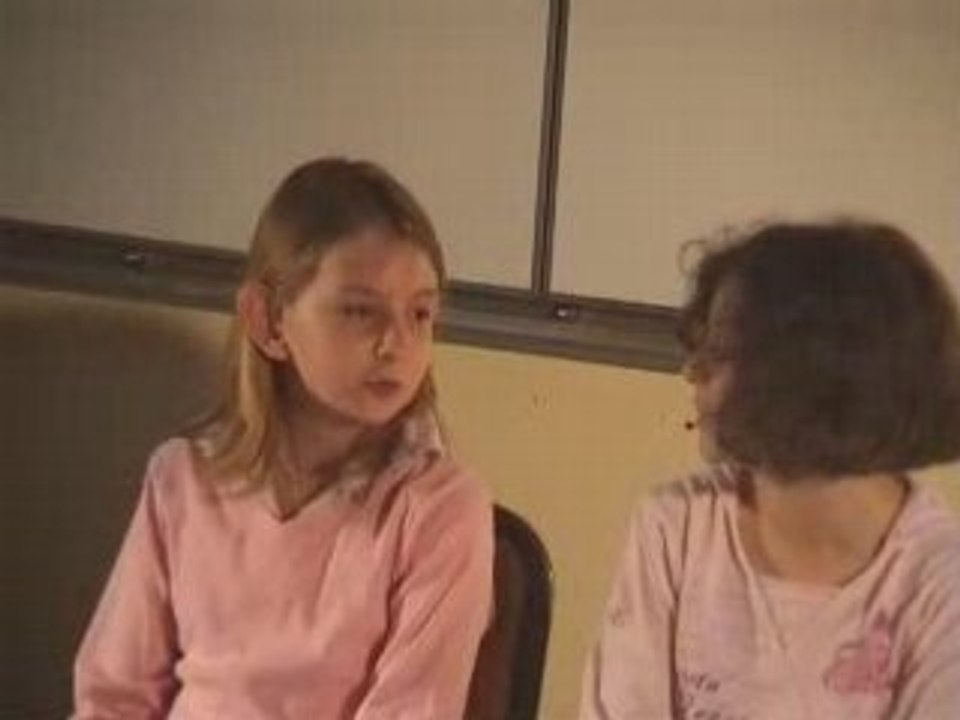 La salle d'attente avec Sandra et Constance.