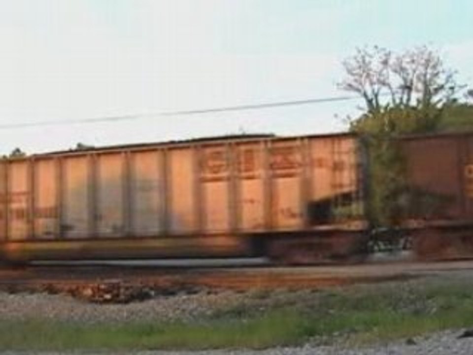 CSX loaded coal