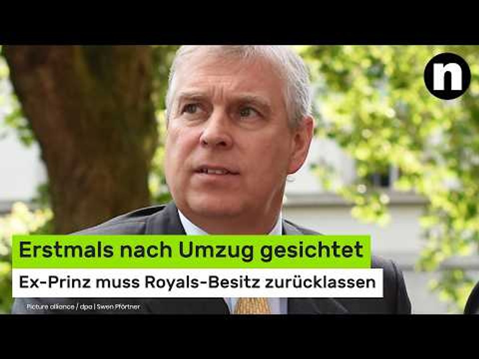 Andrew Mountbatten-Windsor: Erstmals nach Umzug gesichtet - Ex-Prinz muss Royals-Besitz zurücklassen