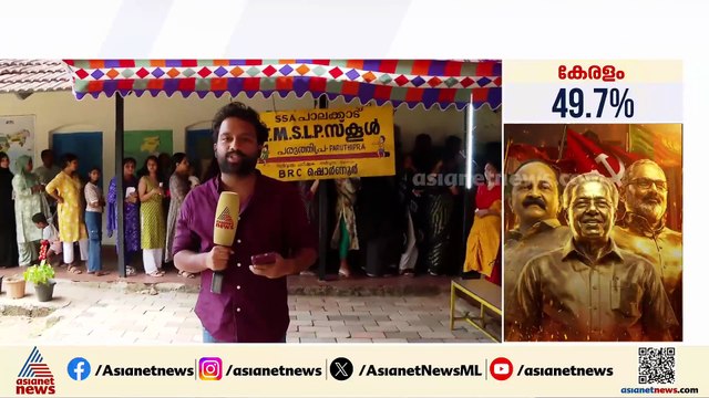 ഒറ്റപ്പാലത്ത് കള്ളവോട്ട് ആരോപണം; നാല് ബൂത്തുകളിൽ കള്ളവോട്ടെന്ന് പരാതി