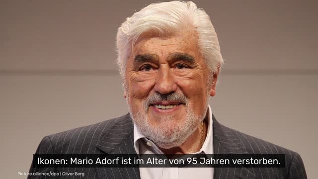 Mario Adorf ist tot: Schauspiel-Legende mit 95 Jahren gestorben - Manager enthüllt Todesursache