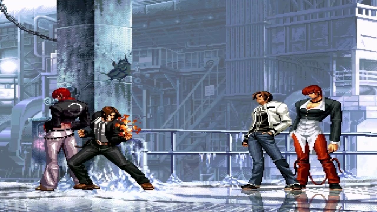 Kyo Kusanagi SP & Iori Yagami XIII VS. Kyo Clone-57 & Iori Clone-42