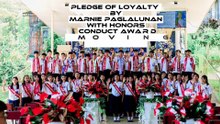 Marnie Paglalunan pledge of loyalty