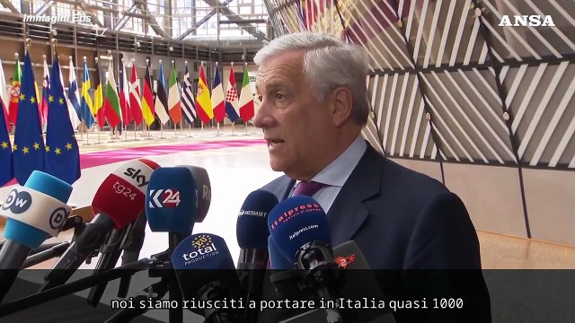 Tajani: Con Israele tenere il dialogo, sanzioni velleitarie