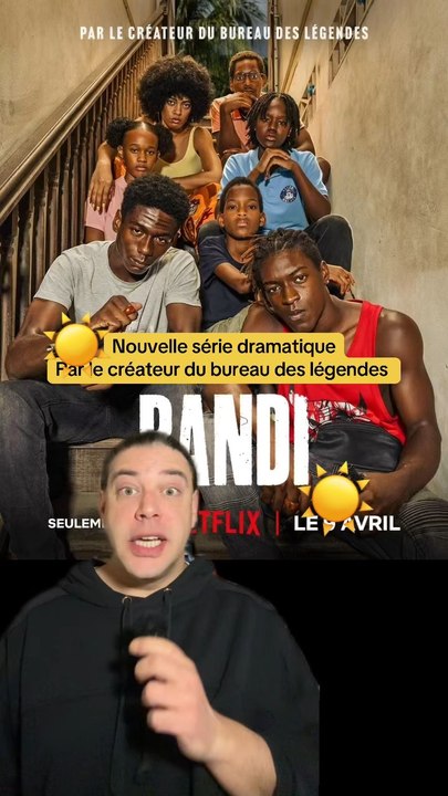 Bandi c’est la nouvelle série française par le créateur du bureau des légendes qui vient de sortir sur Netflix !
