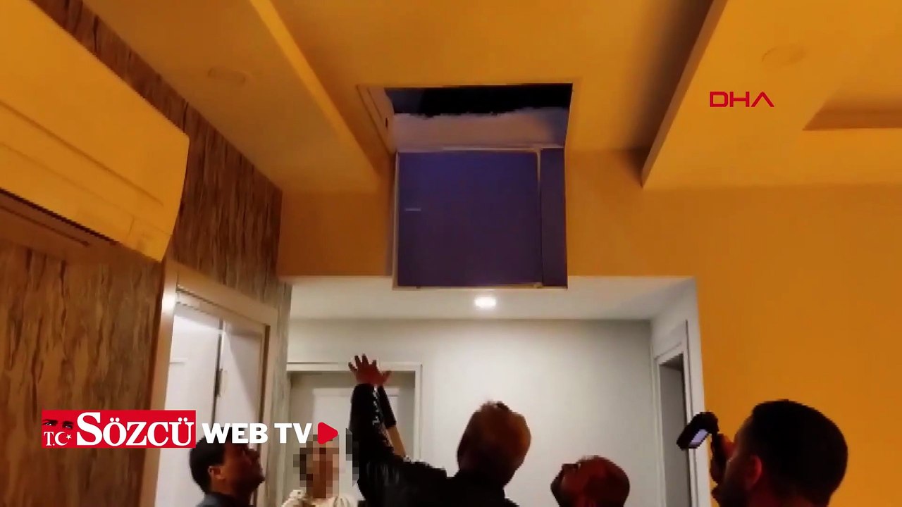 19 yıl hapisle aranan hükümlü saklandığı tavan arasında yakalandı