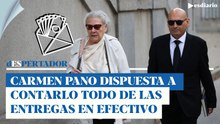 Carmen Pano en el Supremo dispuesta a cantarlo todo sobre las entregas de dinero al PSOE