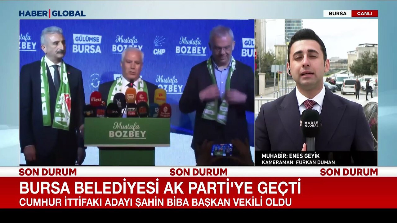 Bursa Büyükşehir Belediyesi AK Parti'ye geçti!