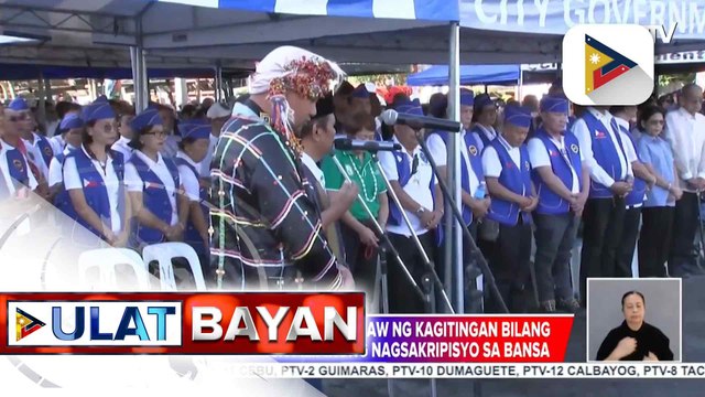 Davao City, ginunita rin ng Araw ng Kagitingan | ulat ni JC Aliponga ng PTV Davao