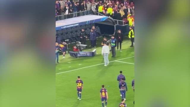 El tremendo enfado de Fermín tras la derrota en Champions contra el Atlético