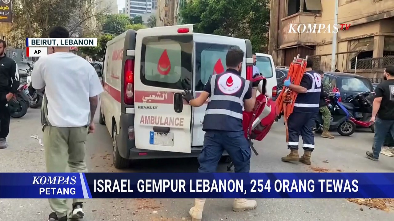 254 Orang di Lebanon Tewas Akibat Serangan Israel, Petugas Cari Korban di Reruntuhan Rumah