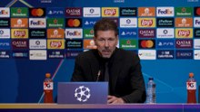 Simeone: "Nos imaginamos un partido difícil pero sabemos que tenemos que pasar"