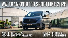 Volkswagen Transporter Sportline 2026: Power trifft Nutzwert