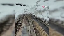 İlkbaharda 2 bin 200 rakımda ikinci çığ şoku yaşandı