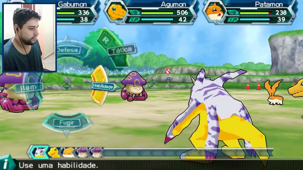 Digimon Adventure Ep.[03] - Lobo Azul, Garurumon!
