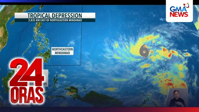 Bagyong mino-monitor sa labas ng PAR, posibleng lumakas habang papalapit ng bansa | 24 Oras