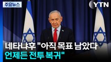 네타냐후 "아직 목표 남았다...언제든 전투 복귀할 것" / YTN