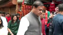 Himanta Biswa Sarma Visits Maa Kamakhya Temple in Guwahati
