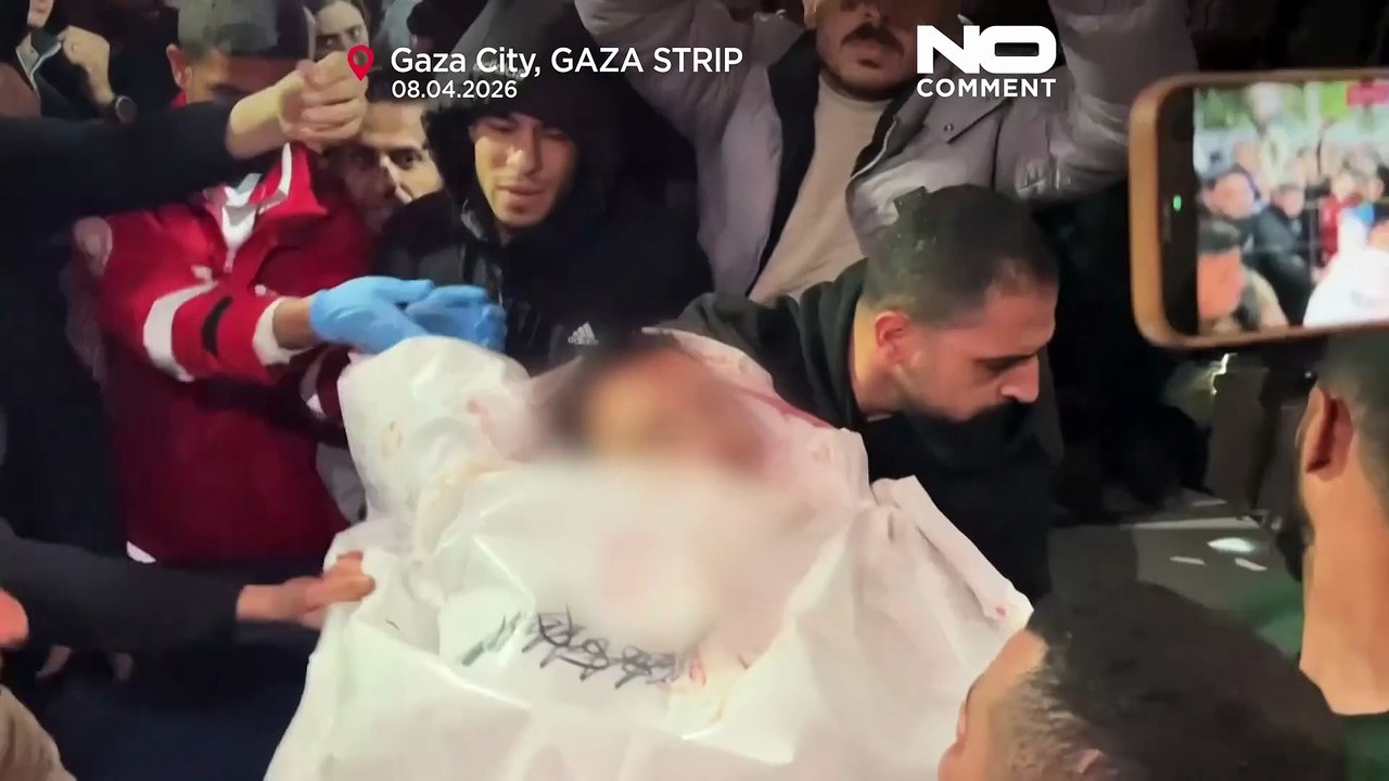 غزه در سوگ خبرنگار الجزیره محمد وشاح، کشته‌شده در حمله پهپادی اسرائیل