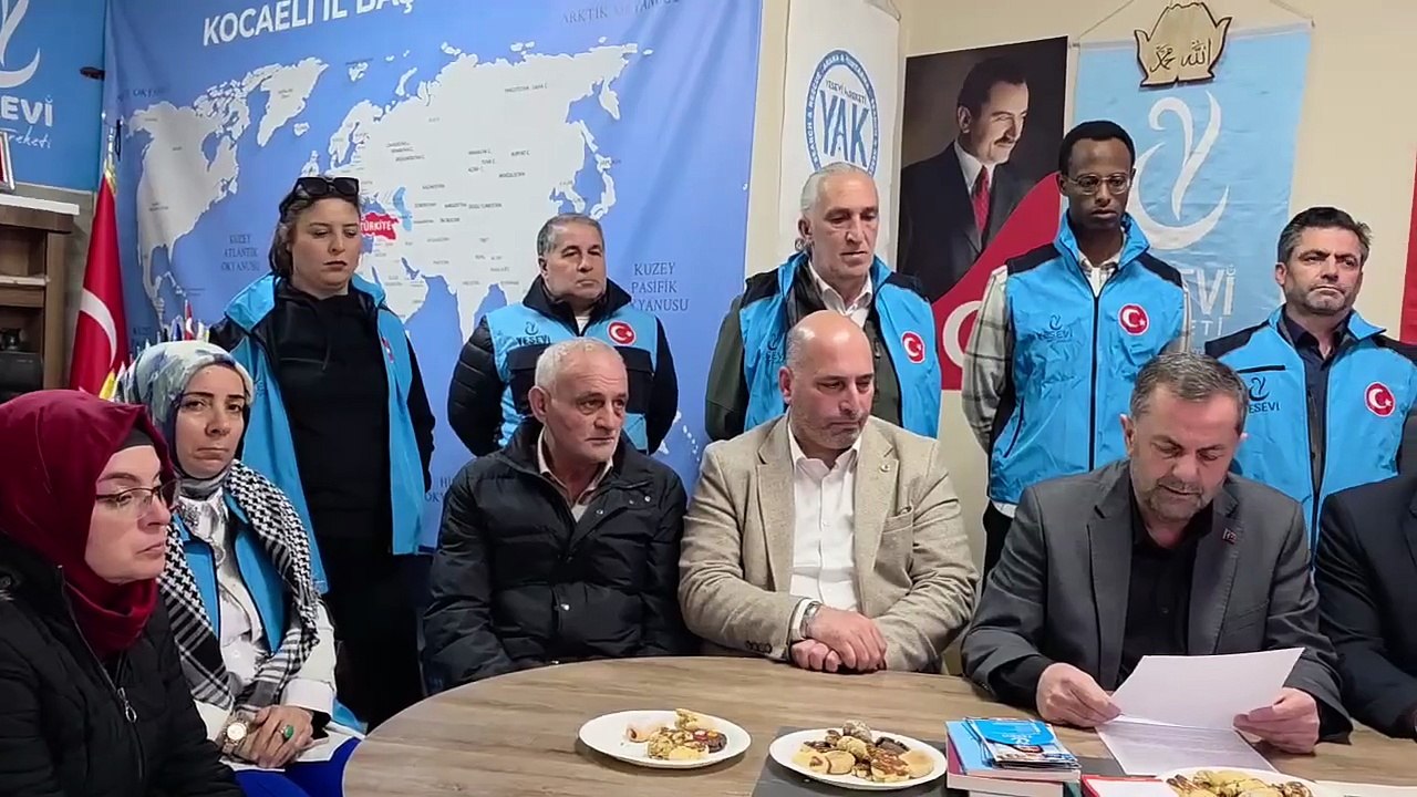 Kocaeli'de Yesevi Hareketi’nden uluslararası topluma çağrı
