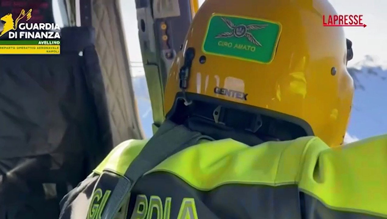 Cilento, spettacolare recupero di due alpinisti dispersi sul monte Cervati