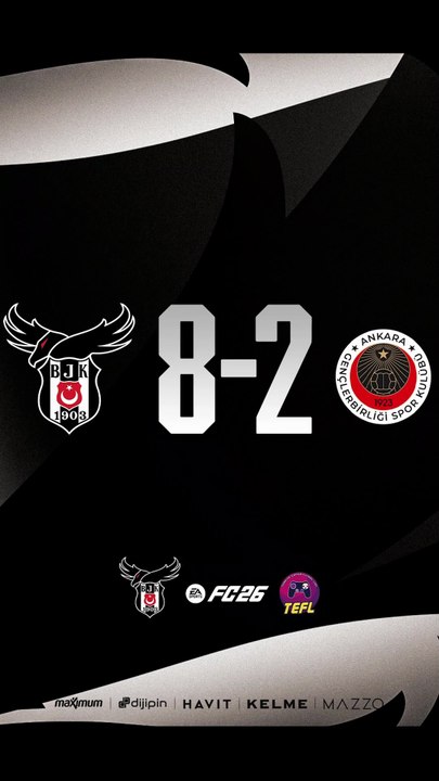 FC26 Pro Clubs takımımız, TEF Ligi 2. Sezonu 14. Haftasında Gençlerbirliği takımını 8-2’lik yendi.