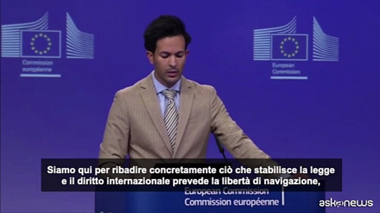 Iran, Ue respinge l'idea di un "pedaggio" nello Stretto di Hormuz