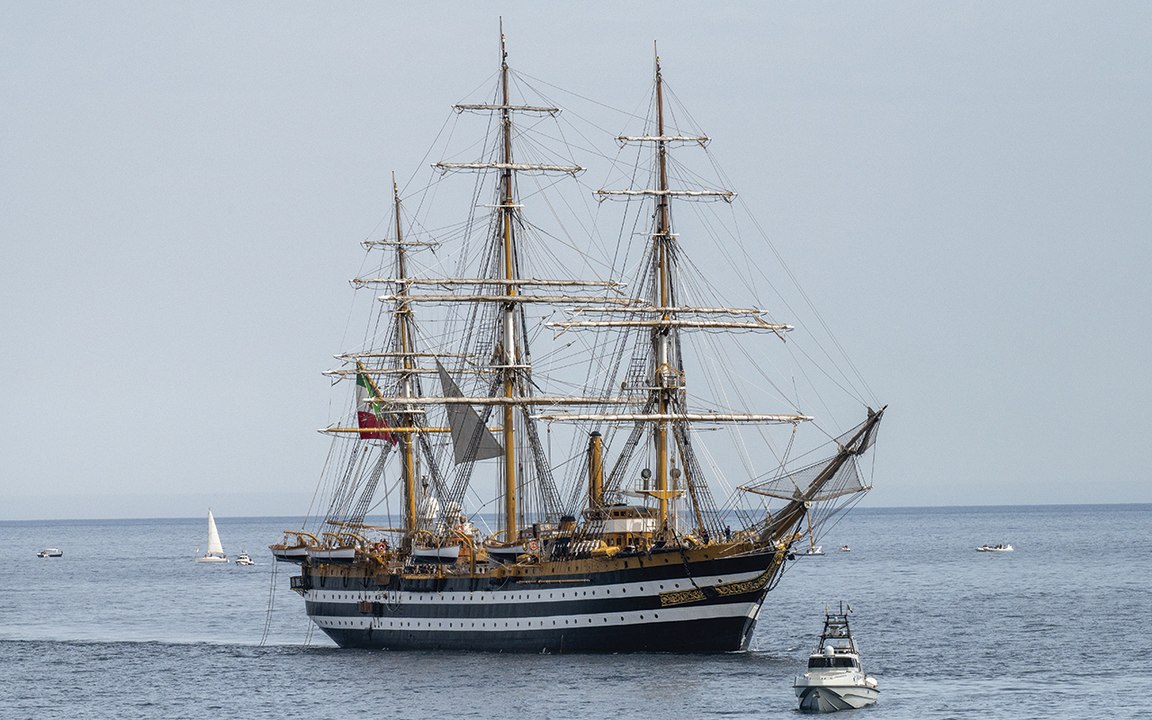 Il giro del mondo dell'Amerigo Vespucci diventa una serie tv: dove e quando la vedremo