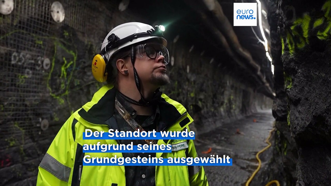 Finnland startet weltweit erstes Endlager für Atommüll