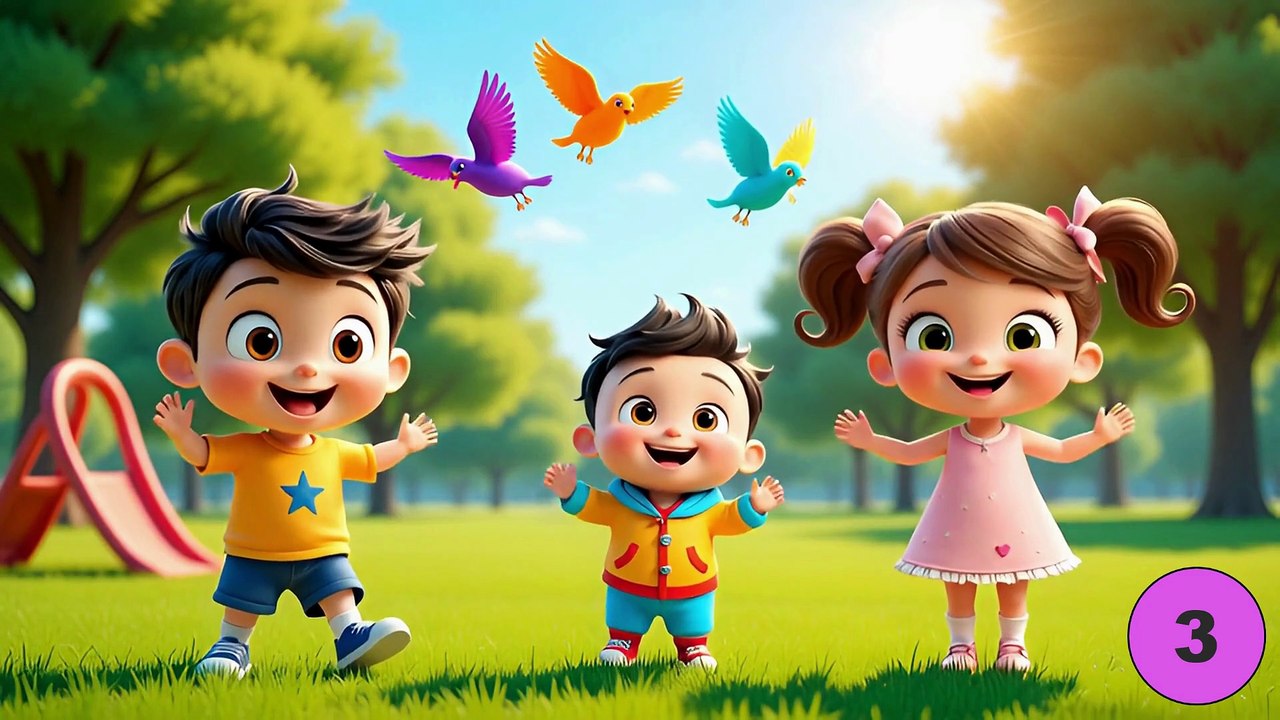 Learn to Count with Number Cubes Rhyme | Kabir's World