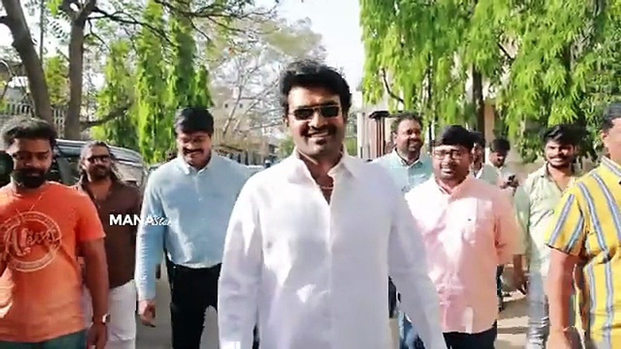 Kiran Abbavaram in Chenna Kesava Reddy getup  @ ThimmarajuPalli TV Trailer Launch