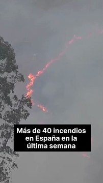 En Cantabria y Asturias se han llegado a registrar más de 50 incendios en 24 horas.