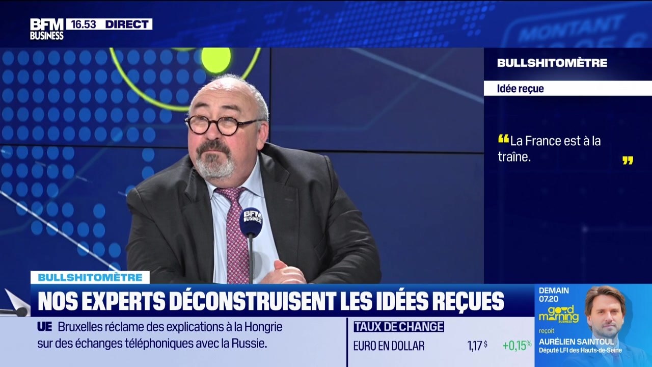 Bullshitomètre : "La France est à la traîne" - FAUX répond Emmanuel Lechypre - 09/04