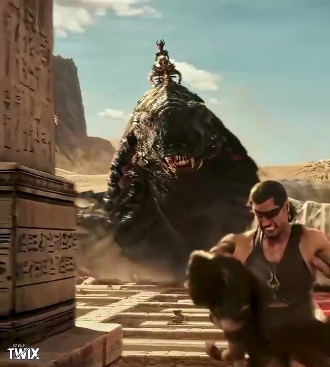 🔥 Run… It's a Giant Snake! Gods of Egypt 🐍😱 #Shorts #epicscene #edit