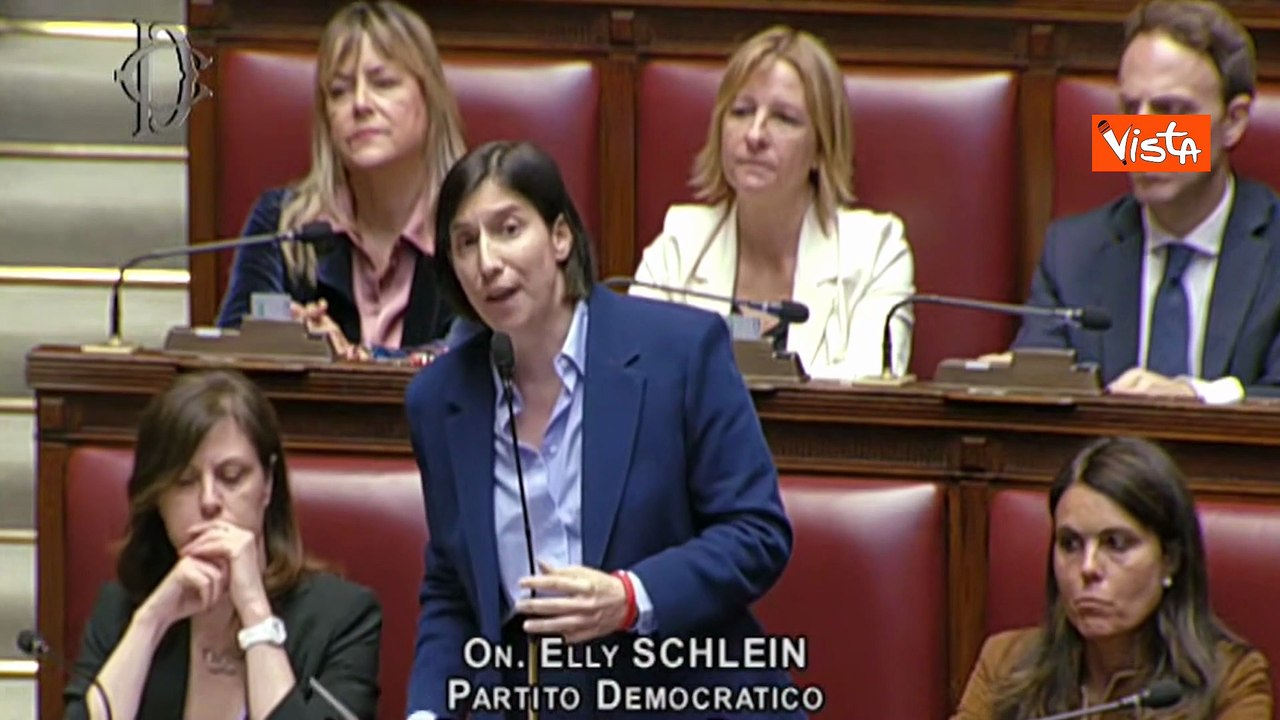 Schlein a Meloni: Non riuscite a dire a Trump e a Netanyahu che devono fermarsi