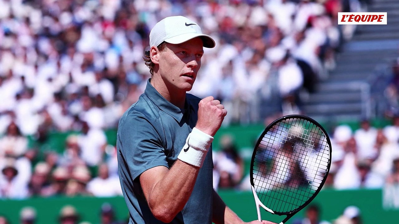 Jannik Sinner écarte Tomas Machac en huitièmes de finale du Masters 1000 de Monte-Carlo mais lâche un set en route - Tennis - Monte-Carlo