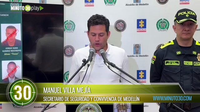 Cayó alias ‘Toco’, cabecilla del GDO Robledo, que movía droga desde Medellín hacia medio mundo