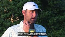 Scheffler happy with 'solid' start to Masters