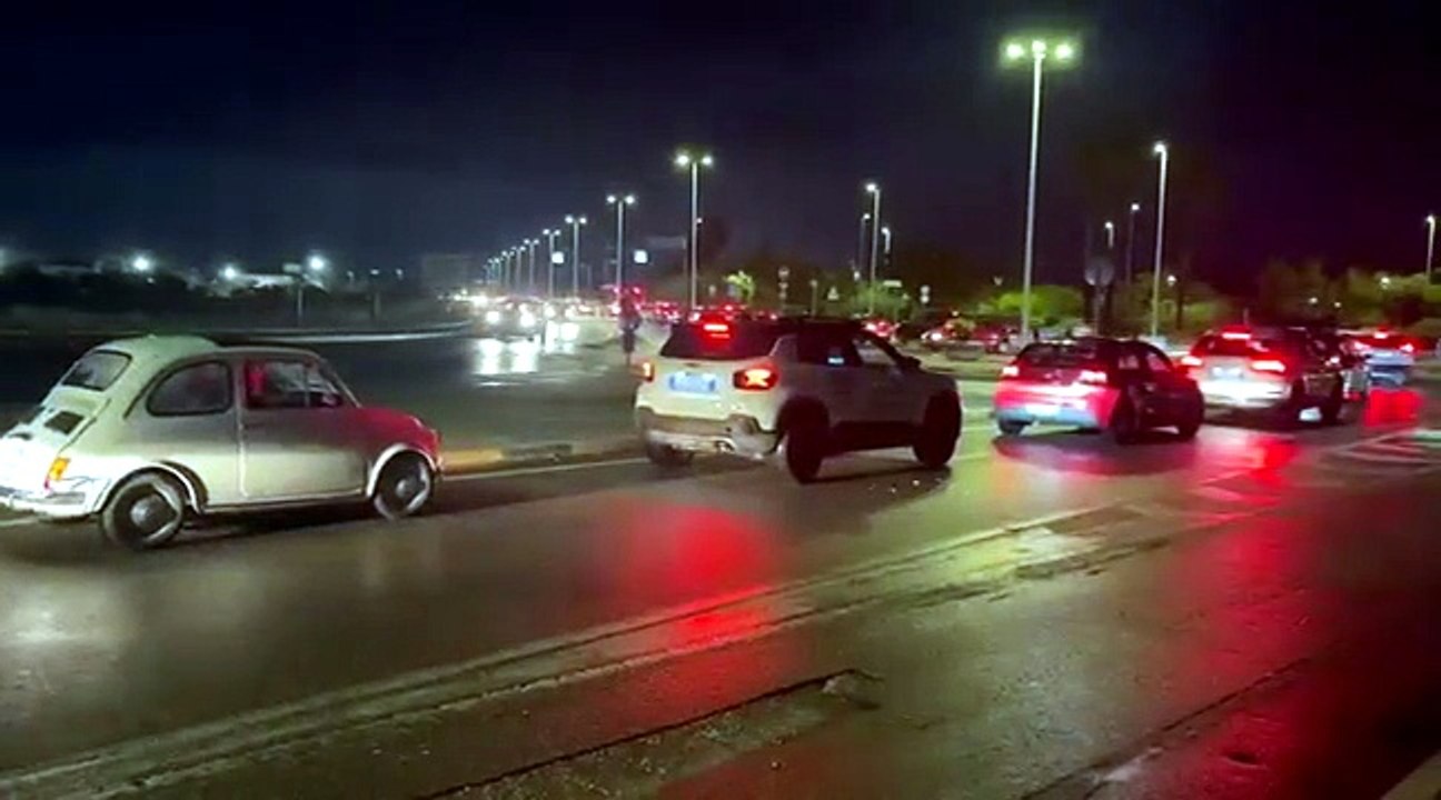 Cagliari e hinterland nel caos, pioggia e incidenti paralizzano il traffico