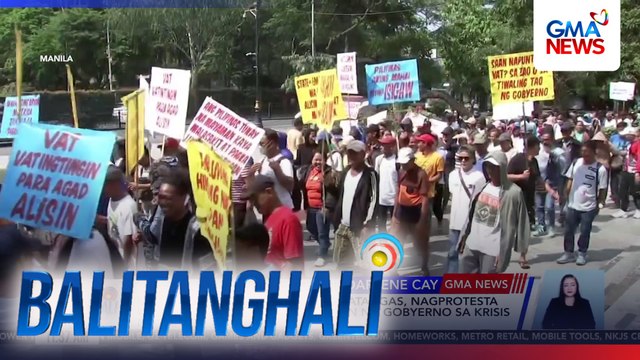 Mga magsasakang galing ng Batangas, nagprotesta para ipanawagan ang pagtugon ng gobyerno sa krisis ng langis | Balitanghali