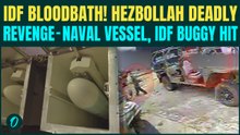 CHILLING RAW VIDEO: Iran Proxy BOMBS Israel Naval Vessel, IDF Buggy| IDF Troops KILLED in Attack?