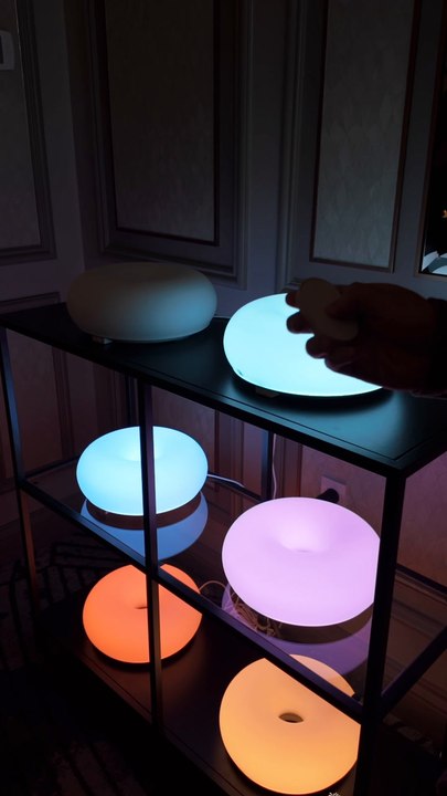 The Viral IKEA Lamp Gets a Colorful Smart Upgrade